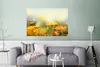 MuchoWow® Poster Blumen - Landschaft - Gelb 120x80 cm - Produktbild-Vorschau 5