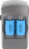 Caricabatterie CR2 Li-Ion, caricabatterie CR-2 con 2x Anteprima dell’immagine prodotto 8