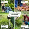 TTL GARDEN Gartensack 2x272L grün doppelt verstärkter Boden Produktbild-Vorschau 5