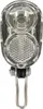 A close-up, front-facing studio shot of a bicycle headlight. Podgląd zdjęcia produktu