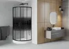 Mexen Rio paroi de douche semi-circulaire 70 x 70 cm, Voir les images du produit 2