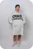 Oversize Deckenpullover XXL - Kuscheldecke mit Ärmeln - Produktbild-Vorschau 5