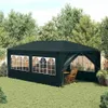 vidaXL Partytent 3x6 meter, groen Productafbeelding-voorbeeld 1