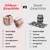 Gewichtsmanschetten Silikon 0,5 kg Rosa – 2er‑Set mit je Produktbild-Vorschau 5