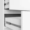 SAVRILA Kommode in Weiß mit 5 Schubladen, 60 cm breit, 121 Produktbild-Vorschau 4