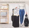 HENNEZ Panier de rangement "Adrian", 150 l - pliable - avec Voir les images du produit 5