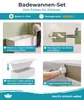 Calmwaters® Badewanne Komplettset 180x80 cm mit Produktbild-Vorschau 2