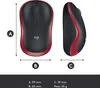 Logitech M 185 Cordless Notebook Mouse USB schwarz / rot Produktbild-Vorschau 21