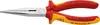 A pair of insulated long-nose pliers with red and yellow handles, shown against a white background. Anteprima dell’immagine prodotto