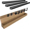 Kordo Handlaufset Flexio Aluminium RAL 9005 tiefschwarz Produktbild-Vorschau 4