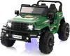 A green electric toy jeep for children. Náhľad obrázku produktu
