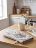 Clayre & Eef Ofenhandschuh 18x30 cm Beige Baumwolle Hirsch Produktbild-Vorschau 7