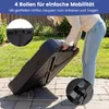 COSTWAY Sonnenschirmständer mit Rollen, 130kg befüllbar, Produktbild-Vorschau 7