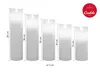 Candela Lights LED Kerzen 5er Set Stumpenkerze Grau Produktbild-Vorschau 4