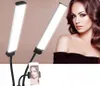 Podwójna Giętka Lampa LED Kosmetyczna Fotograficzna Video Podgląd zdjęcia produktu 7