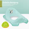 Premium Kinder-Toilettensitz Funny Farm aquamarin stabiler Produktbild-Vorschau 6