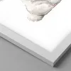 Gerahmtes Poster - Weißer Rahmen - Kaninchen Hase Kinder - Produktbild-Vorschau 2