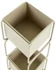 BELIANI Blumentopfständer Beige Metall 75 cm Hoch Produktbild-Vorschau 4