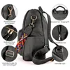 Cityrucksack Retro Rucksack Damen 3 in 1 Handtasche Mädchen Produktbild-Vorschau 5