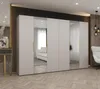 Kleiderschrank 300 cm KUBRA - Kaschmir / Gold Produktbild-Vorschau 1
