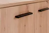 Schuhschrank Satine - 100x34x110cm - 2 Türen - Eiche Produktbild-Vorschau 7