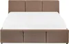 BELIANI Bett mit Bettkasten Taupe Bouclé Gepolstert 140 x Produktbild-Vorschau 7