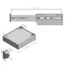 GTV MODERN SLIDE 300 mm prowadnica szuflady – pełny wysuw Podgląd zdjęcia produktu 5