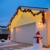 LILIIN 6x2 m Solar Lichternetz warmweiß mit Timer & Produktbild-Vorschau 1