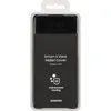 A Samsung Smart S View Wallet Cover for Galaxy A72 in black, presented in its retail packaging. Produktbild-Vorschau