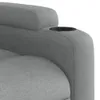 vidaXL Massagesessel Hellgrau Stoff Produktbild-Vorschau 11