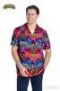 OppoSuits Hemd Herren Korte Mouwen Teenage Mutant Ninja Produktbild-Vorschau 9