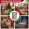 FIVMEN 3er Set Flammenlose LED Kerzen mit Fernbedienung und Produktbild-Vorschau 6