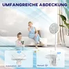 Tichý stojanový ventilátor HOMCOM s dálkovým ovládáním, 12 Náhled obrázku produktu 6