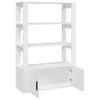 vidaXL Příborník bílý 80x30x119,5 cm odvozený výrobek ze Náhled obrázku produktu 7
