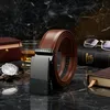 STEVENS pasek męski automatyczny skóra naturalna brązowy Podgląd zdjęcia produktu 9