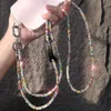 Handykette mit Glitzerperlen, bunte Handy Halskette, Produktbild-Vorschau 5