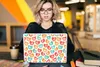 MuchoWow® Laptop Aufkleber Sticker Cover Huhn - Muster - Produktbild-Vorschau 5