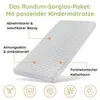Kinderbett Bodenbett mit Rausfallschutz Lattenrost und Produktbild-Vorschau 2