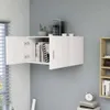 vidaXL Nástenná skrinka biela 80 x 39 x 40 cm Drevo Náhľad obrázku produktu 3