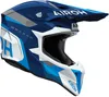 Airoh Wraaap Conquer Motocross Helm, blau/weiß/schwarz, M Produktbild-Vorschau 2
