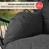 Swoods XXL Hängesessel mit Gestell - Hängesessel Für Indoor Produktbild-Vorschau 5