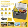 Einkaufskorb, Picknickkorb, Tragekorb, Stabilem Produktbild-Vorschau 2