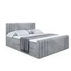 ALTDECOR Boxspringbett mit Fußteil, H4 Matratze und Topper Produktbild-Vorschau 2