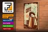 Holzschild Retro 20x30cm Kaffee fresh brewed Coffee Produktbild-Vorschau 4