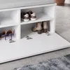 Schoenenkast 'Brande' met 4 vakken, 2 klepdeuren, 80 x 35 x Productafbeelding-voorbeeld 5