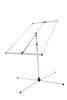 STEWI Libelle XL mit Kreuzfuss, 165 x 75 cm, 20 m, alu Produktbild-Vorschau 1