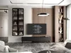 Hängevitrine Vitrine Vitrinenschrank FIVO 03 schwarz  Produktbild-Vorschau 6