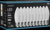 Mexen Nova 10x LED-Glühbirne E27, C37, 8W, Neutral - 4000K, Produktbild-Vorschau 1