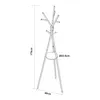 A line drawing of a coat rack with dimensions indicated. Produktbild-Vorschau
