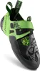 Kletterschuh "Skwama Vegan" von La Sportiva in Schwarz und Neon-Grün mit Klettverschluss und rutschfester Sohle. Náhľad obrázku produktu